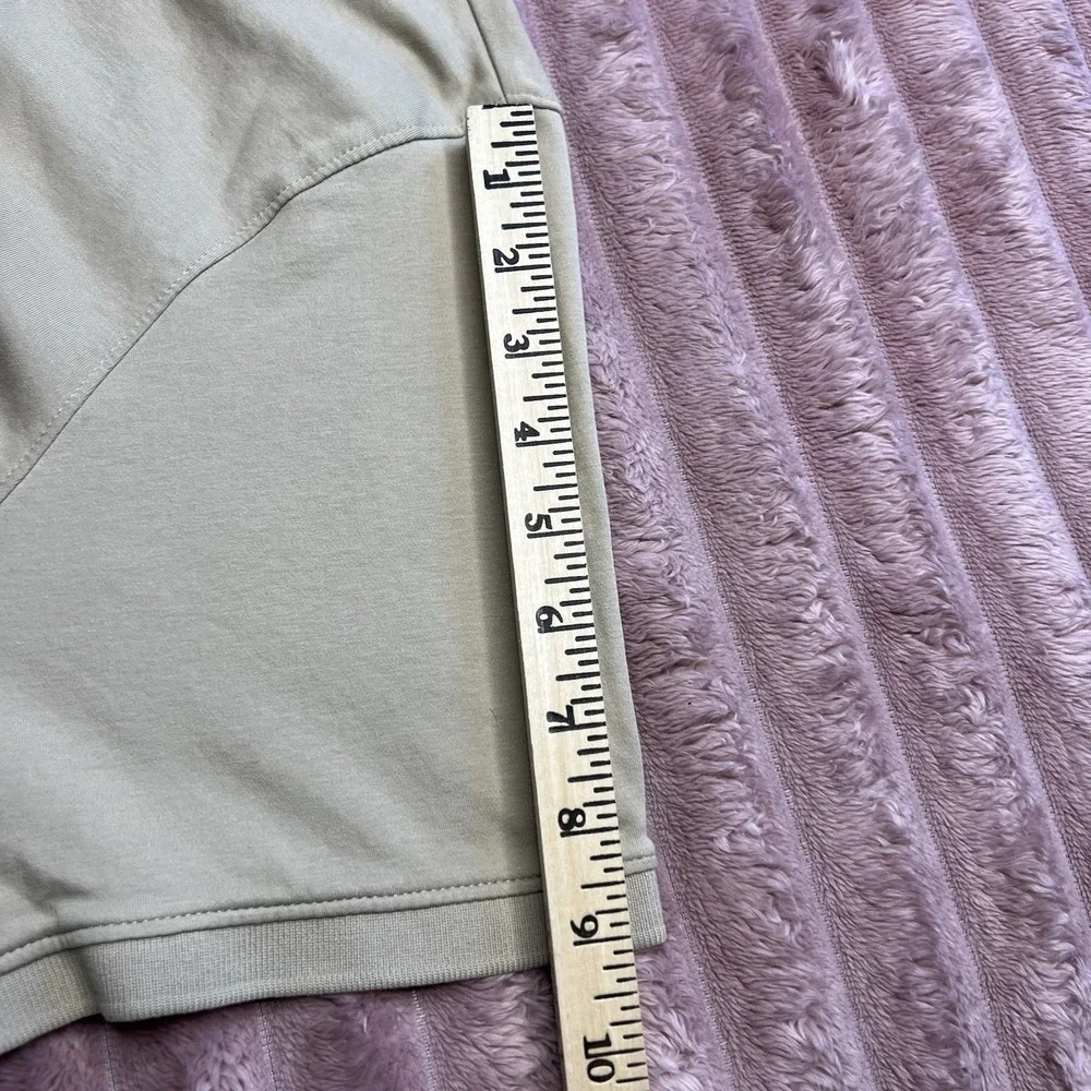 Calvin Klein Polo Shirt Mens XL Khaki Liquid Touch Short Sleeve‎ Casual Stretch